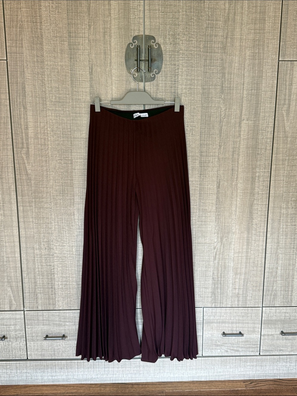 Zara Pleated Wide Leg Pants